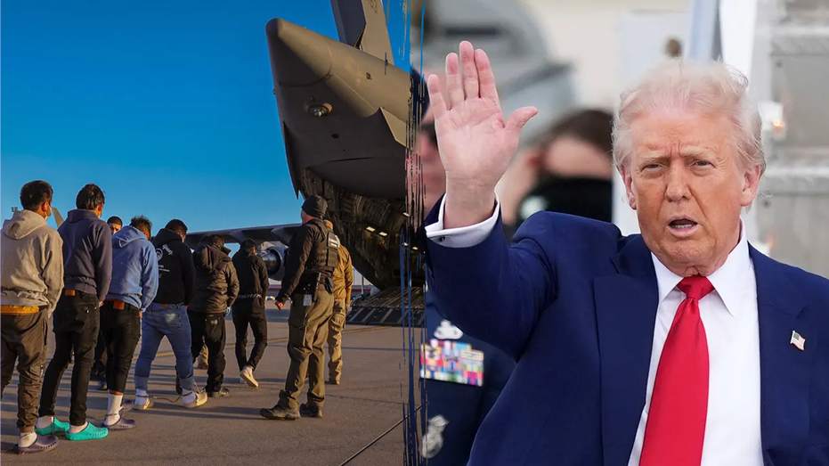 Trump admin on pace to shatter deportation record by end of first year: ‘Just the beginning’ Trump admin on pace to shatter deportation record by end of first year: ‘Just the beginning’