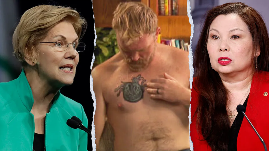 Dems silent on progressive candidate’s Nazi-style tattoo after knocking Hegseth for Christian symbol