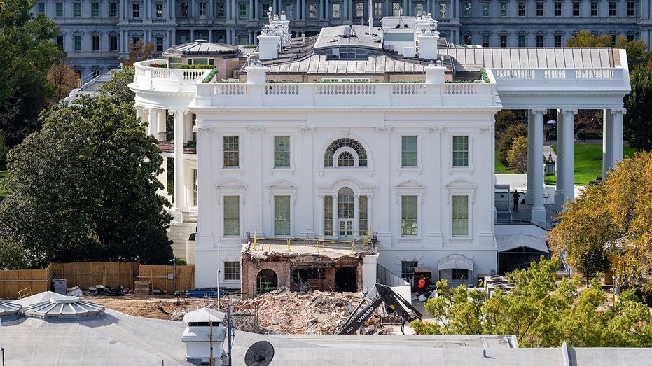 PHOTOS: The making of Trump’s White House ballroom, a look at the construction progress