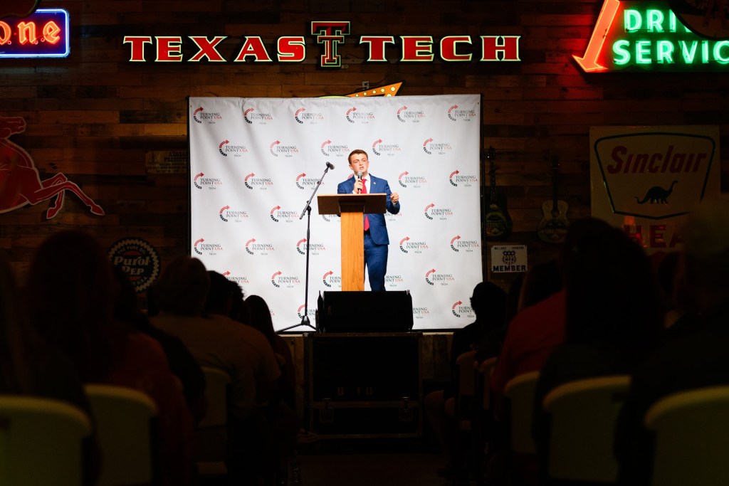 Dan Patrick pledges  million in campaign funds to install Turning Point USA at every Texas college and high school