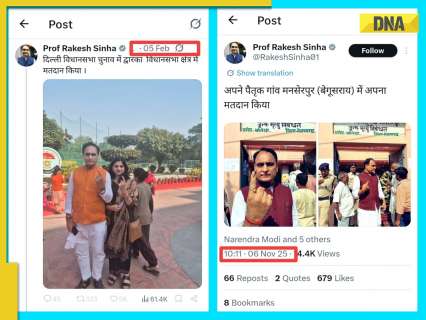 ‘Voted in both Delhi, Bihar’: Opposition attacks Rakesh Sinha over ‘vote chori’ allegations, BJP hits back ‘Voted in both Delhi, Bihar’: Opposition attacks Rakesh Sinha over ‘vote chori’ allegations, BJP hits back