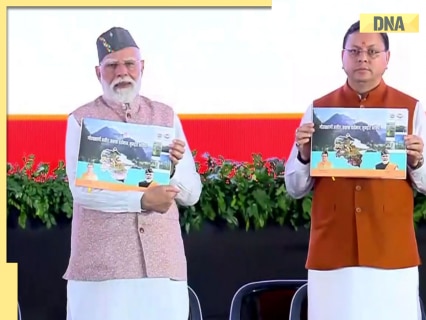 PM Modi unveils major development projects worth over Rs 8100 crore in Uttarakhand on 25th Foundation Day