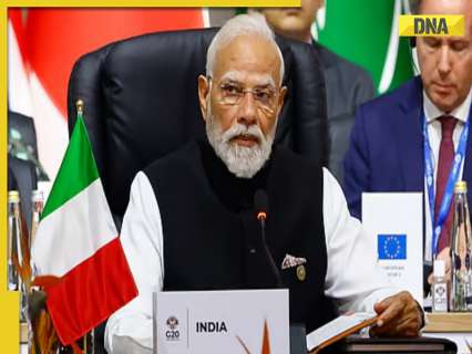 PM Modi calls for rethinking parameters for global development, outlines new initiatives at G20 Summit PM Modi calls for rethinking parameters for global development, outlines new initiatives at G20 Summit