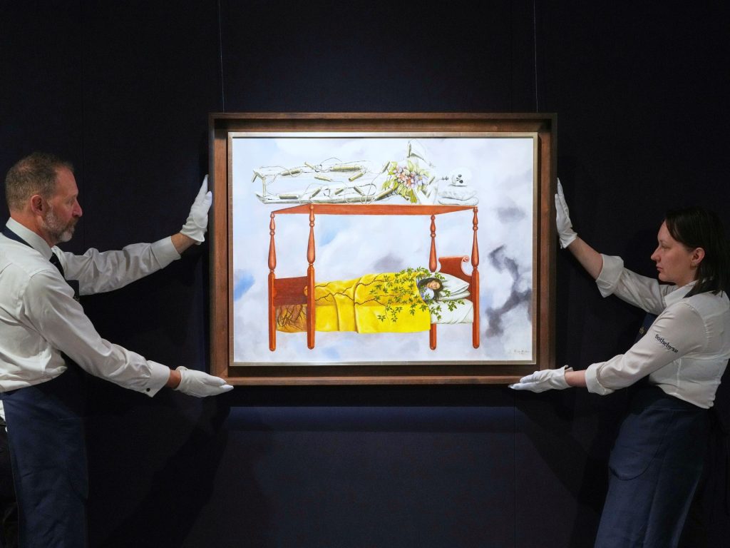 Frida Kahlo painting sells for .7m, breaking record for female artists