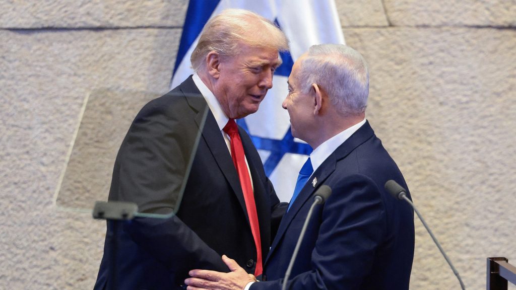 Trump sends letter to Israel’s president requesting pardon for Netanyahu