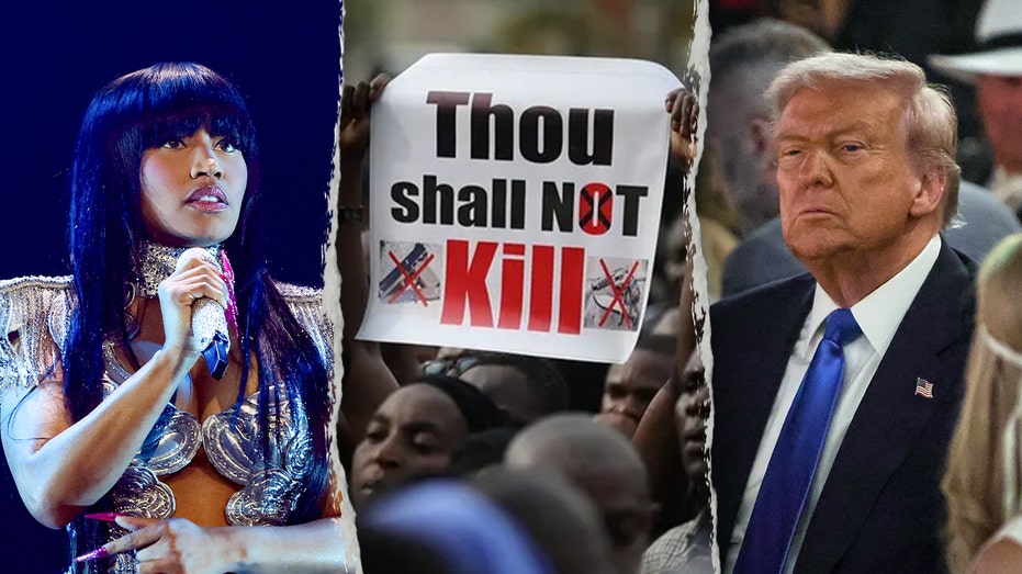 Rap star Nicki Minaj thanks Trump for addressing persecution of Christians in Nigeria Rap star Nicki Minaj thanks Trump for addressing persecution of Christians in Nigeria
