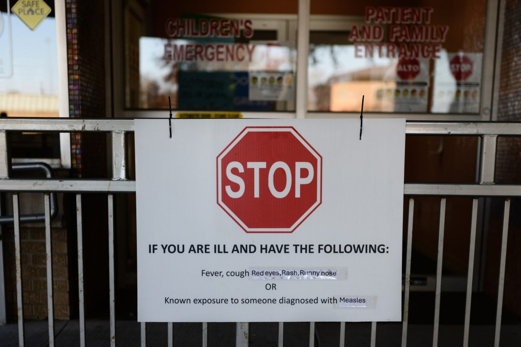 If Texas measles outbreak is still spreading, U.S. could lose measles-free status, scientists say