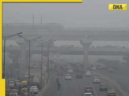 Delhi-NCR’s air quality dips to ‘severe’, AQI reaches 438; Flights, trains hit as smog reduces visibility