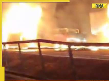 Karnataka: At least 9 burnt alive after passenger bus collides with lorry, engulfs in fire in Chitradurga, here’s what we know so far