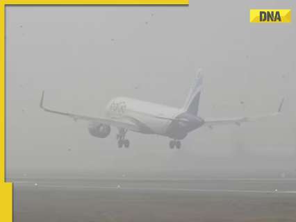 Delhi-NCR chokes under dense fog, AQI hits ‘severe’ mark; Over 200 flights delayed, 6 cancelled, airlines issue advisories