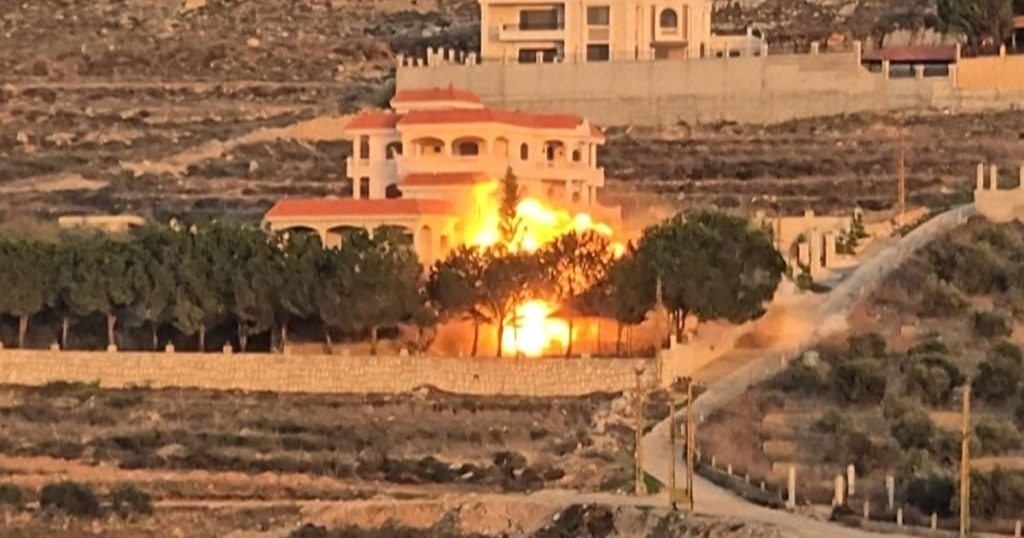 Another devastating Israeli strike on Lebanon captured on video Another devastating Israeli strike on Lebanon captured on video