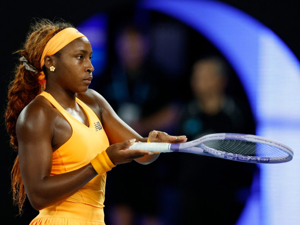 Gauff blasts broadcasters over privacy after Australian Open racket smash Gauff blasts broadcasters over privacy after Australian Open racket smash