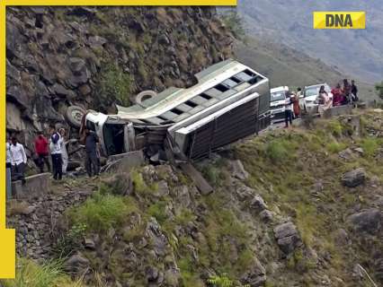 Horrible accident in Himachal: Eight killed, 50 injured as bus falls into deep gorge in…