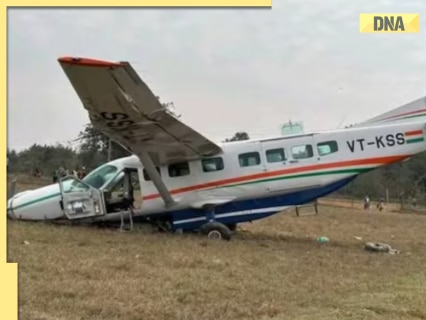 Odisha plane crash: At least 6 injured after small aircraft crash lands near Rourkela