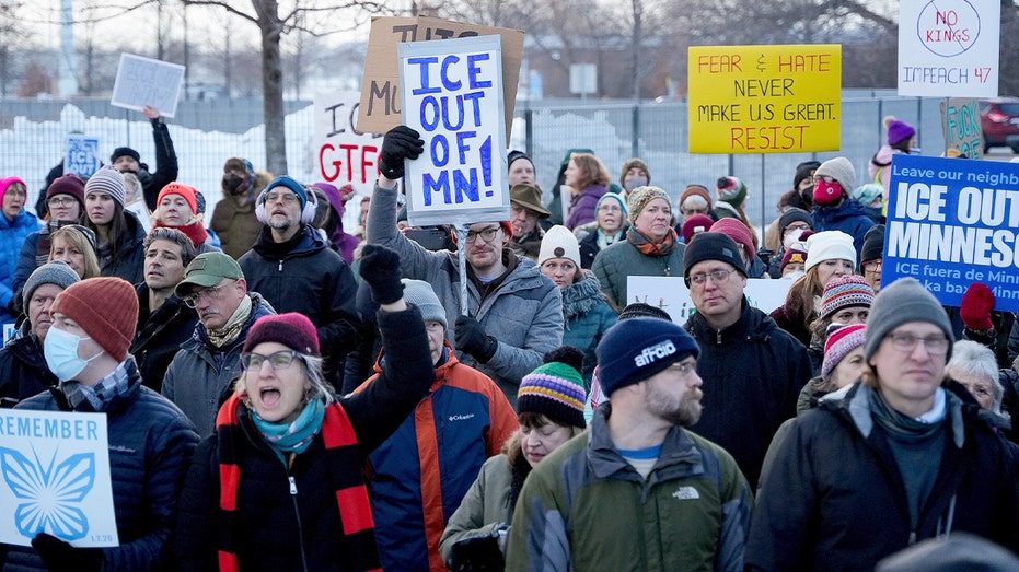Anti-ICE agitators threaten agents in chaotic Minnesota protests: ‘You’re going to f—ing die’