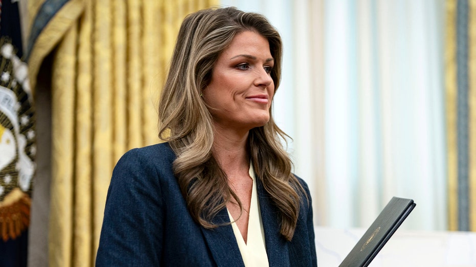 Federal judge presses Lindsey Halligan on why she is using US attorney title