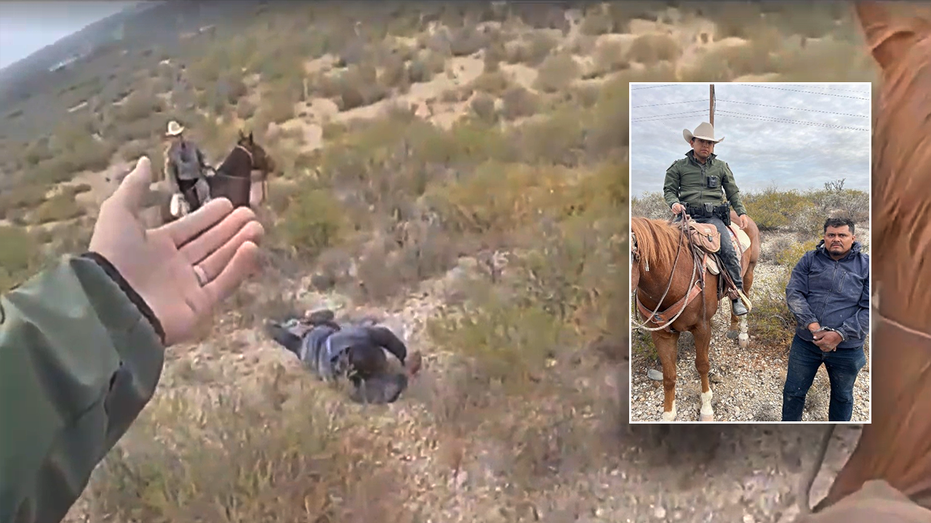 WATCH: Horse-mounted officers capture previously deported child predator at border WATCH: Horse-mounted officers capture previously deported child predator at border