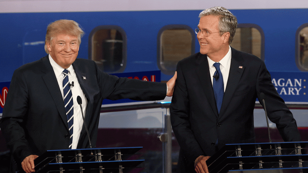 Jeb Bush heaps praise on Trump’s ‘unprecedented support’ for Iranians 10 years after heated primary