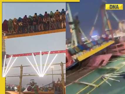 Surajkund Mela tragedy: Joyride breaks mid-air, collapses, crashes on ground in Haryana’s Faridabad; Palwal SHO killed, several injured; WATCH