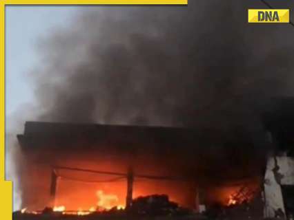 Massive fire in chemical factory in Rajasthan’s Bhiwandi, seven burnt alive, 2 trapped; rescue operation underway
