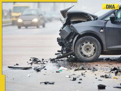 Madhya Pradesh: Drunk driver rams his car into 7 vehicles, injures 4 people in Indore’s MG Road area; arrested Madhya Pradesh: Drunk driver rams his car into 7 vehicles, injures 4 people in Indore’s MG Road area; arrested