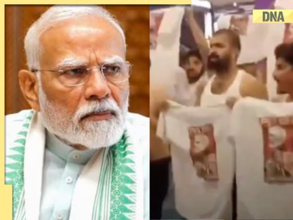 PM Modi slams Congress over shirtless protest at AI Summit, calls it ‘dirty and naked politics’ PM Modi slams Congress over shirtless protest at AI Summit, calls it ‘dirty and naked politics’
