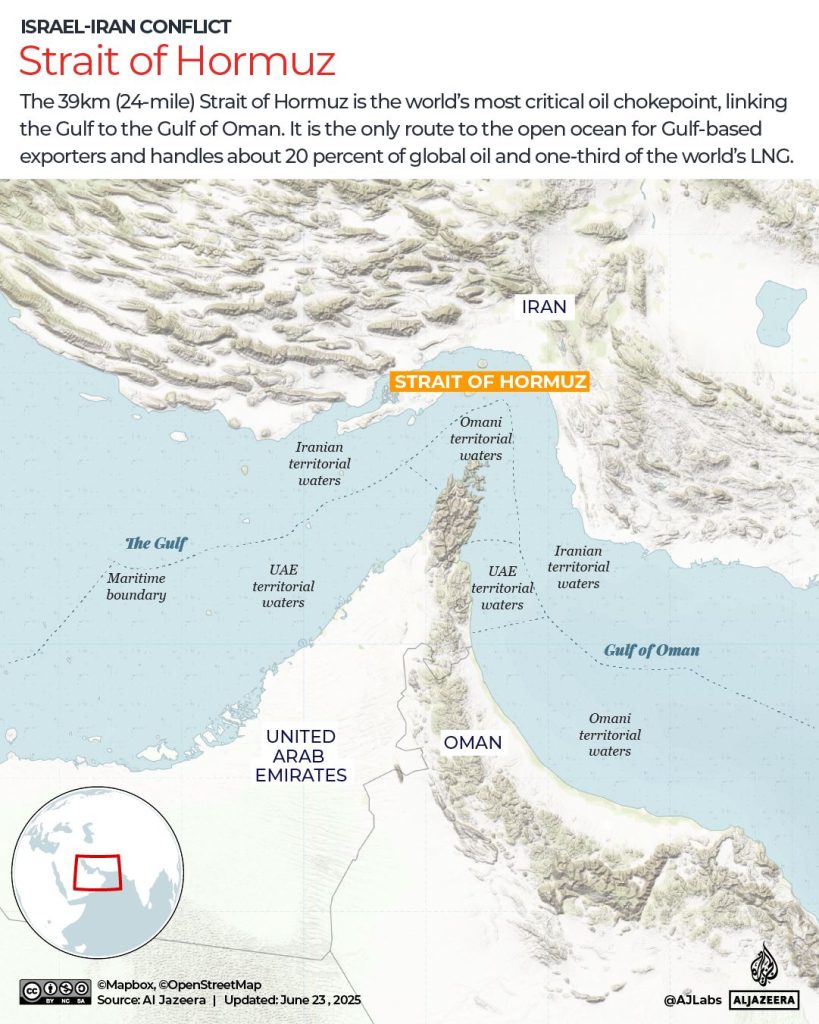 Iran-US tensions: What would blocking Strait of Hormuz mean for oil, LNG?