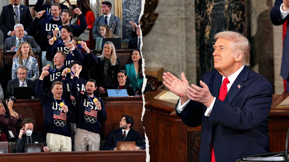 Independents loved moment Trump introduced Team USA men’s hockey team, voter dial shows