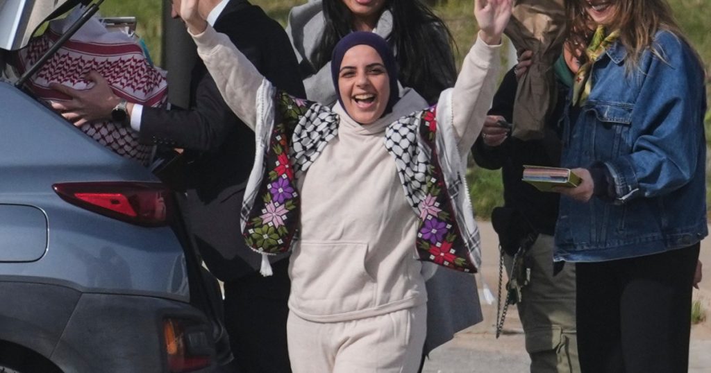 Palestinian activist Leqaa Kordia released from ICE detention Palestinian activist Leqaa Kordia released from ICE detention