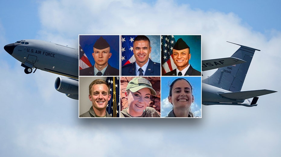 Pentagon identifies 6 US airmen killed in refueling tanker crash in Iraq after midair collision Pentagon identifies 6 US airmen killed in refueling tanker crash in Iraq after midair collision