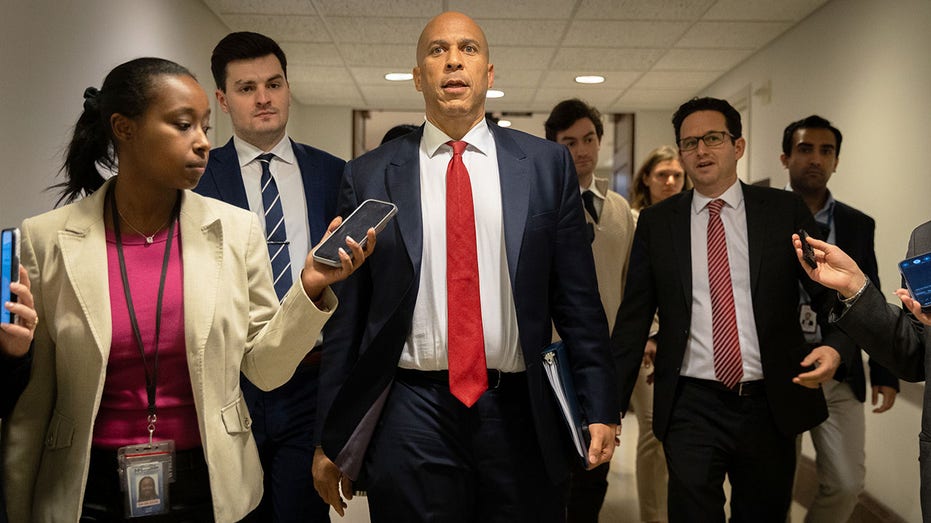 GOP blocks Booker-led push to curb Trump’s military authority in Iran