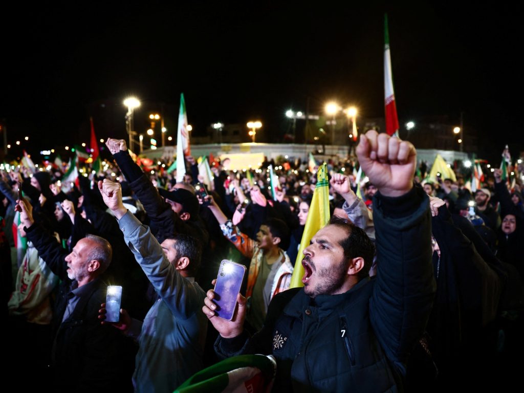 Tehran held military parades as ceasefire was set to end