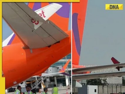 SpiceJet, Akasa Air Collision: Aircraft hit at Delhi’s IGI Airport, suffer damage; Watch viral video SpiceJet, Akasa Air Collision: Aircraft hit at Delhi’s IGI Airport, suffer damage; Watch viral video
