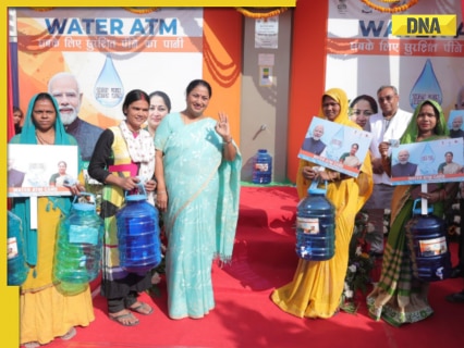 Delhi CM Rekha Gupta inaugurates new water ATMs in Shalimar Bagh, distributes cards to residents