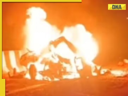 UP’s Mirzapur accident: 4 children among 9 people burn alive in deadly multi-vehicle collision; 2 others die; details here