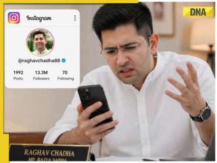 Raghav Chadha loses over 1 million followers on Instagram in 24 hours after BJP switch