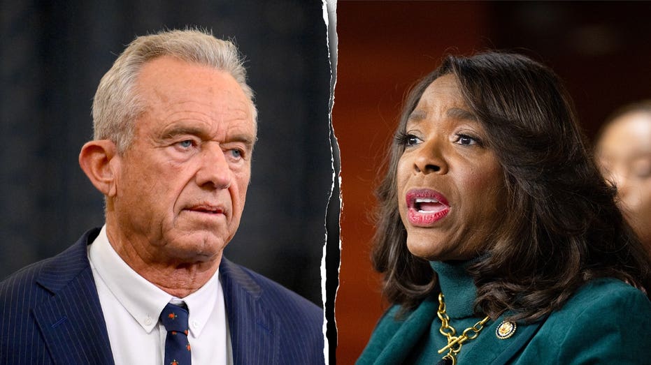 Shouting match erupts between RFK Jr and Dem lawmaker over his comments about Black children Shouting match erupts between RFK Jr and Dem lawmaker over his comments about Black children