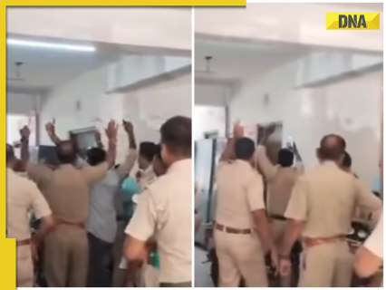Police dancing after TMC defeat? Viral video from West Bengal goes viral online | WATCH