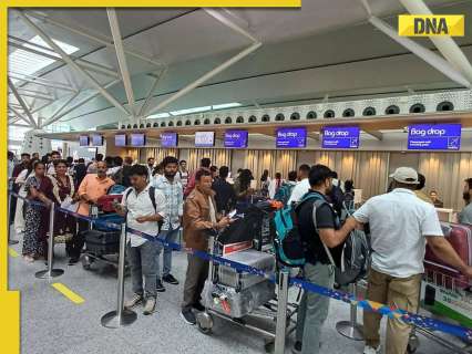 Delhi airport, IndiGo, SpiceJet airlines issue flight advisory as thunderstorms, rain disrupt travel in NCR region Delhi airport, IndiGo, SpiceJet airlines issue flight advisory as thunderstorms, rain disrupt travel in NCR region
