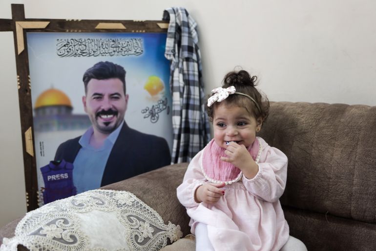 The Gaza journalist killed on the day his daughter was born