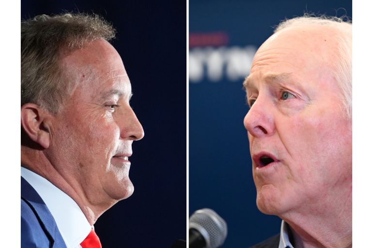 Trump-backed Paxton topples Senator Cornyn in Texas primary run-off Trump-backed Paxton topples Senator Cornyn in Texas primary run-off