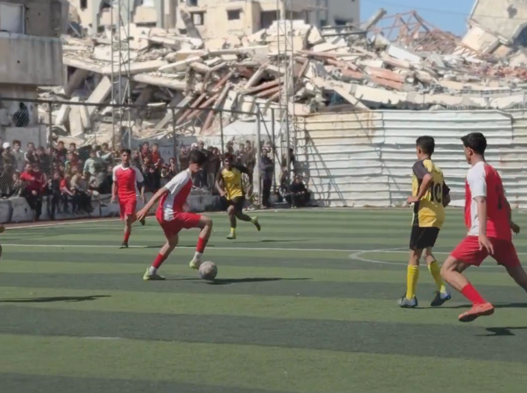 Football on ruins: Gaza’s orphans find refuge on the pitch