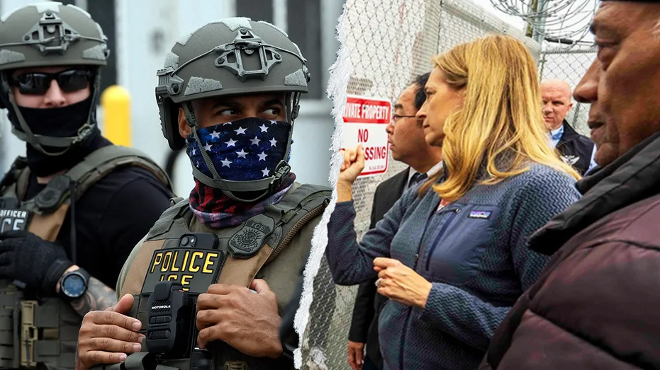 Anti-ICE agitator screams ‘I’ll kill your whole f- family’ day after Dem gov praises ‘peaceful protesting’ Anti-ICE agitator screams ‘I’ll kill your whole f- family’ day after Dem gov praises ‘peaceful protesting’