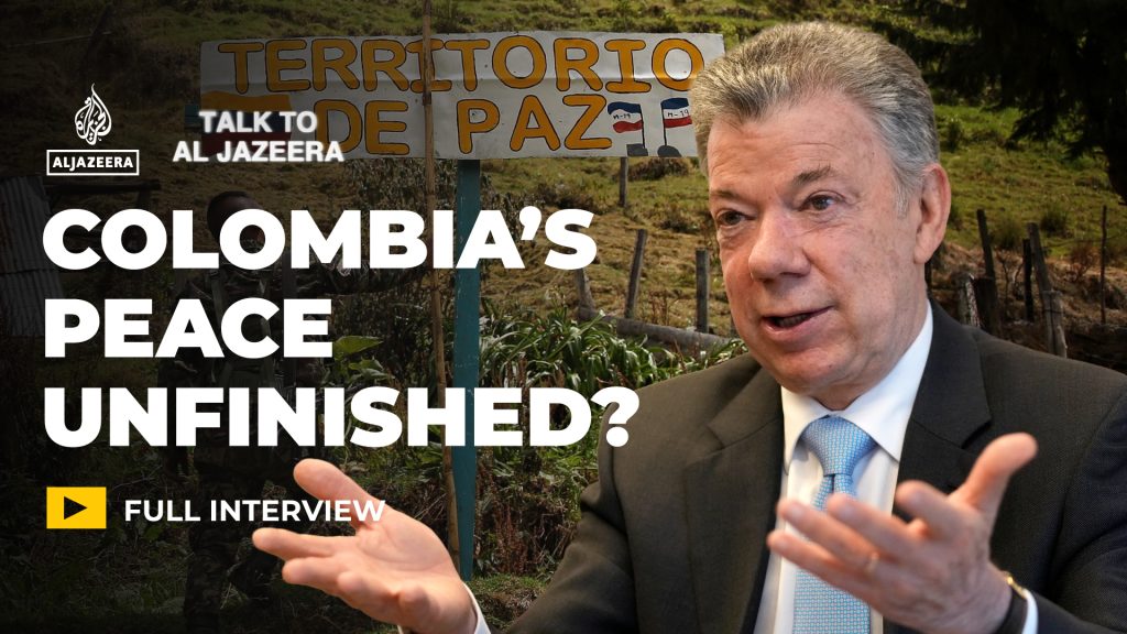 Juan Manuel Santos on Colombia’s peace process, 10 years on Juan Manuel Santos on Colombia’s peace process, 10 years on