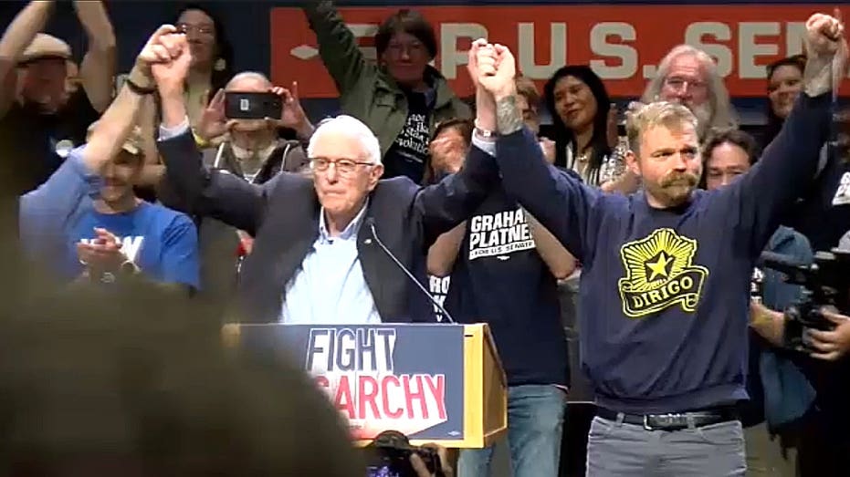 Maine Senate candidate Graham Platner embraces democratic socialism at Bernie Sanders rally in Portland Maine Senate candidate Graham Platner embraces democratic socialism at Bernie Sanders rally in Portland