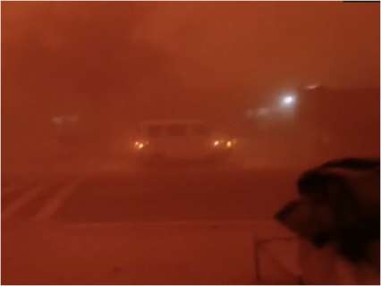 WATCH: Huge sandstorm darkens skies in Rajasthan’s Jaisalmer amid scorching heat WATCH: Huge sandstorm darkens skies in Rajasthan’s Jaisalmer amid scorching heat