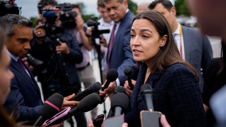AOC dodges questions on abuse allegations, Nazi tattoo claims rocking Platner’s campaign
