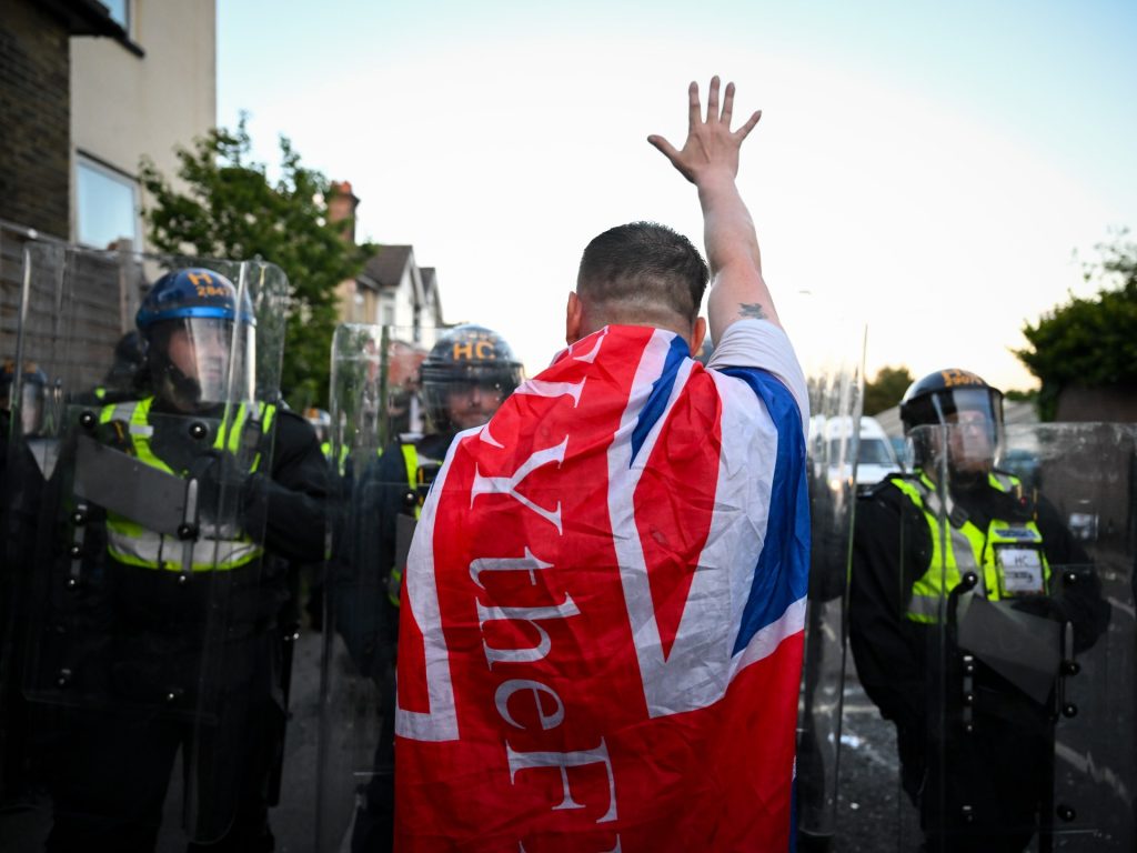 UK minister condemns violent protests against student’s murder UK minister condemns violent protests against student’s murder