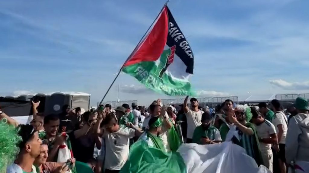 Pro-Palestine solidarity on display at the 2026 World Cup Pro-Palestine solidarity on display at the 2026 World Cup