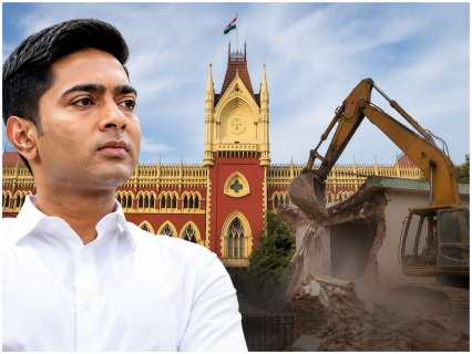Big relief for Abhishek Banerjee as Calcutta HC halts bulldozer action on his office Big relief for Abhishek Banerjee as Calcutta HC halts bulldozer action on his office